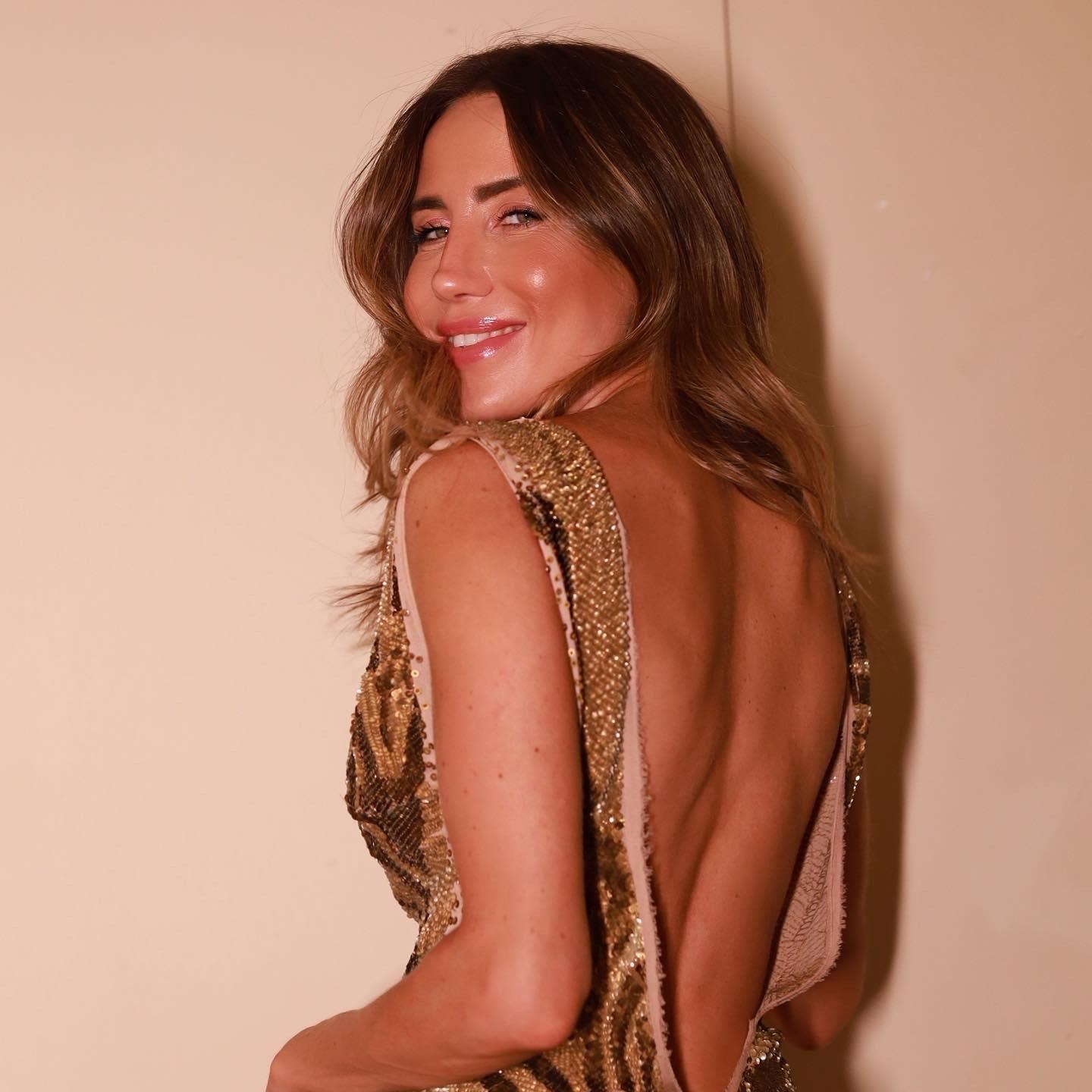 Vestido Jenny Packham Paetê dourado
