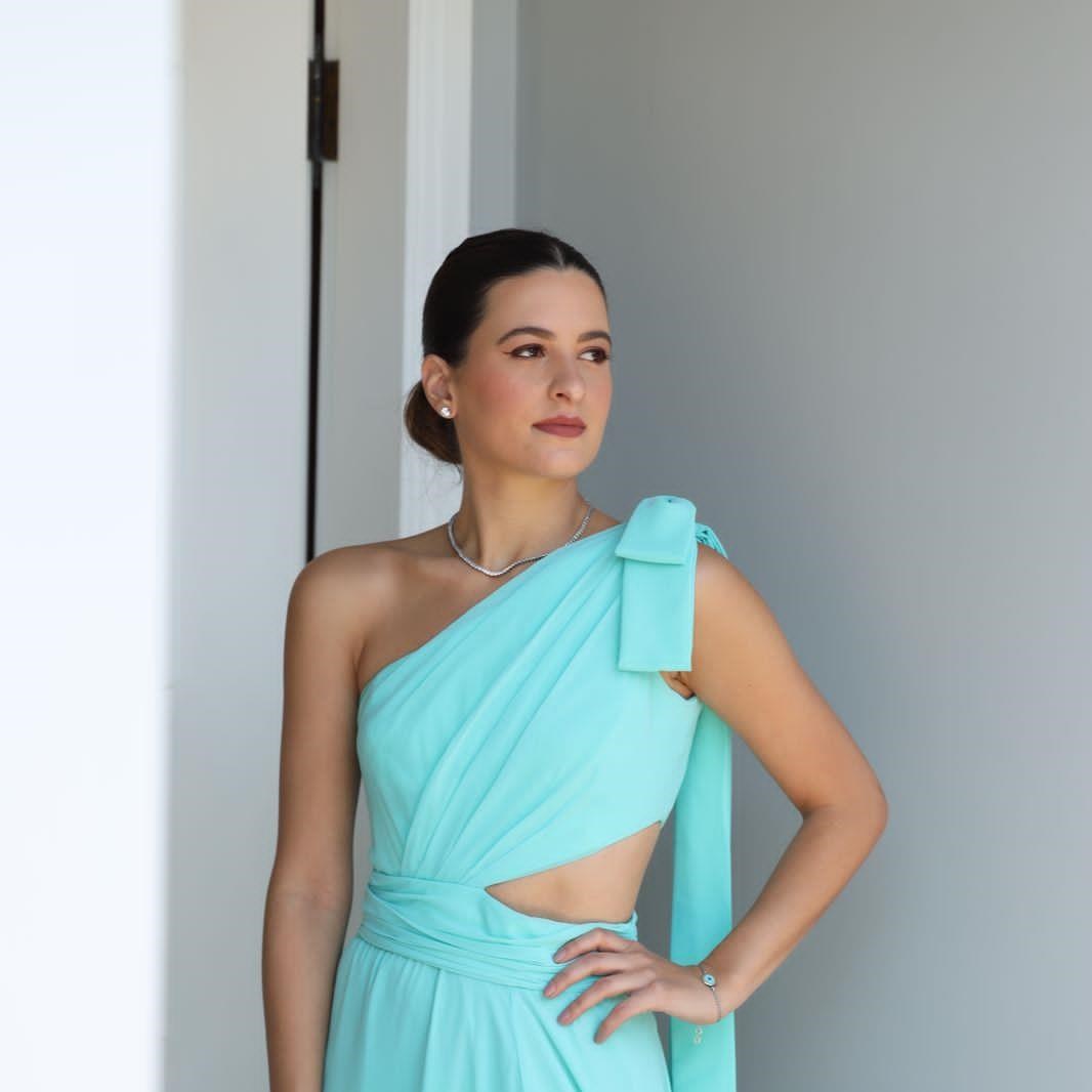 Vestido Longo Marcelo quadros